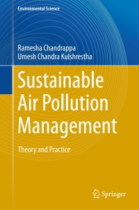 Imagen de portada: Sustainable Air Pollution Management 9783319215952