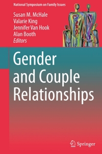 Imagen de portada: Gender and Couple Relationships 9783319216348