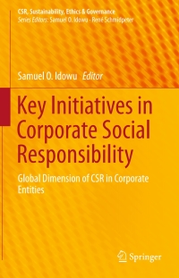 Cover image: Key Initiatives in Corporate Social Responsibility 9783319216409