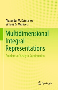 Cover image: Multidimensional Integral Representations 9783319216584