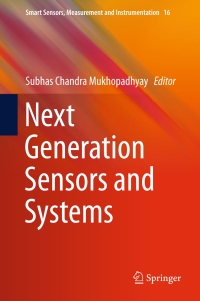 صورة الغلاف: Next Generation Sensors and Systems 9783319216706