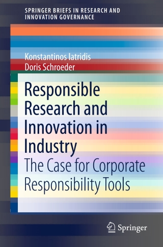 Imagen de portada: Responsible Research and Innovation in Industry 9783319216928
