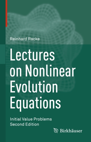 Cover image: Lectures on Nonlinear Evolution Equations 2nd edition 9783319218724