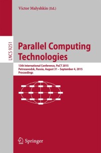 表紙画像: Parallel Computing Technologies 9783319219080