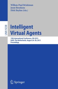 Imagen de portada: Intelligent Virtual Agents 9783319219950