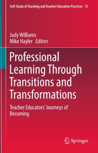 Cover image: Professional Learning Through Transitions and Transformations 9783319220284