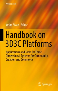 Cover image: Handbook on 3D3C Platforms 9783319220406