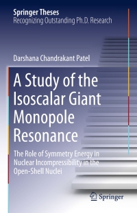 Cover image: A Study of the Isoscalar Giant Monopole Resonance 9783319222066