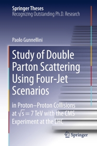 Cover image: Study of Double Parton Scattering Using Four-Jet Scenarios 9783319222127