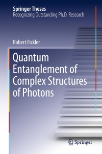 Immagine di copertina: Quantum Entanglement of Complex Structures of Photons 9783319222301