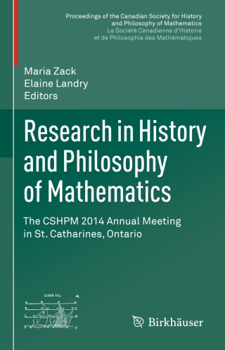 Immagine di copertina: Research in History and Philosophy of Mathematics 9783319222578