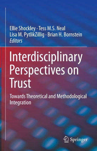 Immagine di copertina: Interdisciplinary Perspectives on Trust 9783319222608