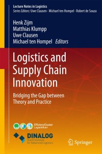 Cover image: Logistics and Supply Chain Innovation 9783319222875