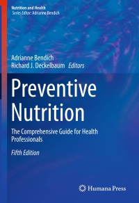Cover image: Preventive Nutrition 5th edition 9783319224305