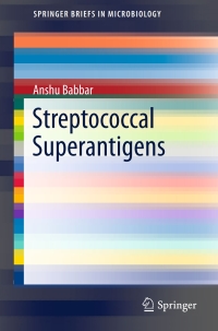 Cover image: Streptococcal Superantigens 9783319224541