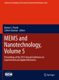 Immagine di copertina: MEMS and Nanotechnology, Volume 5 9783319224572