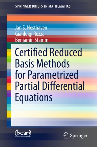 Cover image: Certified Reduced Basis Methods for Parametrized Partial Differential Equations 9783319224695