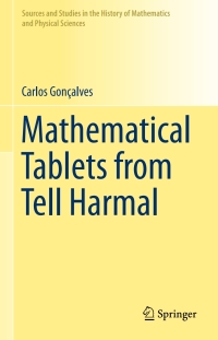 Cover image: Mathematical Tablets from Tell Harmal 9783319225234
