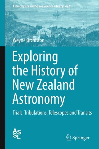 Cover image: Exploring the History of New Zealand Astronomy 9783319225654
