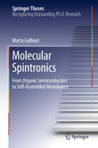 Imagen de portada: Molecular Spintronics 9783319226101