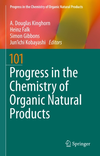 Imagen de portada: Progress in the Chemistry of Organic Natural Products 101 9783319226910