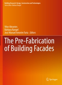 Cover image: The Pre-Fabrication of Building Facades 9783319226941