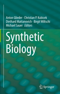Imagen de portada: Synthetic Biology 9783319227078