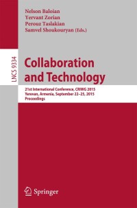 Omslagafbeelding: Collaboration and Technology 9783319227467