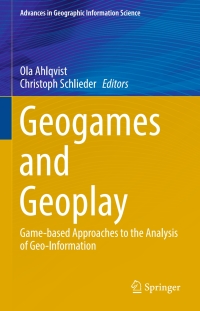 Cover image: Geogames and Geoplay 9783319227733