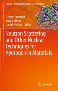 Cover image: Neutron Scattering and Other Nuclear Techniques for Hydrogen in Materials 9783319227917