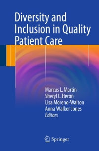 Cover image: Diversity and Inclusion in Quality Patient Care 9783319228396