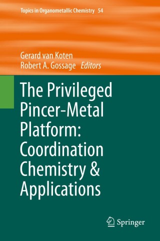 Imagen de portada: The Privileged Pincer-Metal Platform: Coordination Chemistry & Applications 9783319229263