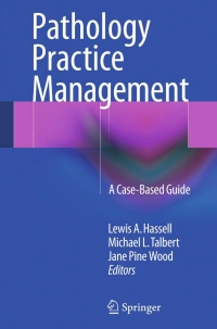 Cover image: Pathology Practice Management 9783319229539