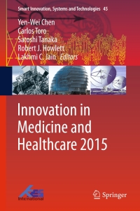 Cover image: Innovation in Medicine and Healthcare 2015 9783319230238