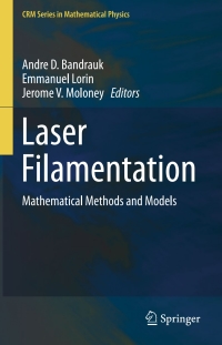 Cover image: Laser Filamentation 9783319230832