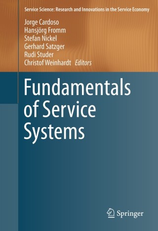 Imagen de portada: Fundamentals of Service Systems 9783319231945