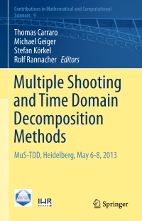 Titelbild: Multiple Shooting and Time Domain Decomposition Methods 9783319233208