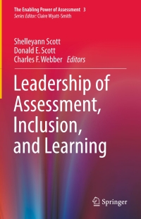 Cover image: Leadership of Assessment, Inclusion, and Learning 9783319233468