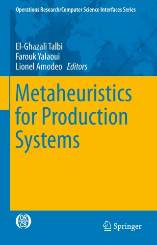 Cover image: Metaheuristics for Production Systems 9783319233499
