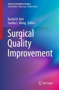 Imagen de portada: Surgical Quality Improvement 9783319233550