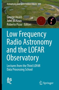 Cover image: Low Frequency Radio Astronomy and the LOFAR Observatory 9783319234335