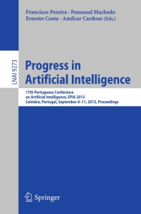 Cover image: Progress in Artificial Intelligence 9783319234847