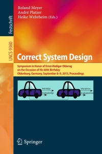 Cover image: Correct System Design 9783319235059