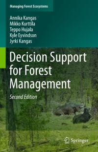 Cover image: Decision Support for Forest Management 2nd edition 9783319235219