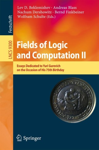 Cover image: Fields of Logic and Computation II 9783319235332