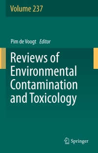 Cover image: Reviews of Environmental Contamination and Toxicology Volume 237 9783319235721