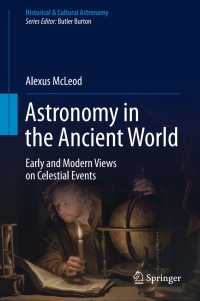 Cover image: Astronomy in the Ancient World 9783319235998