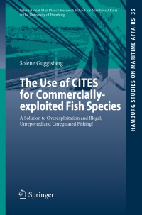 Cover image: The Use of CITES for Commercially-exploited Fish Species 9783319237015