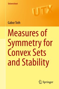 Cover image: Measures of Symmetry for Convex Sets and Stability 9783319237329