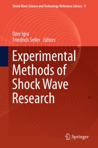 Imagen de portada: Experimental Methods of Shock Wave Research 9783319237442